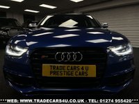 USED 2015 15 AUDI S4 V6T 3.0 TFSI QUATTRO 7 SPD STRONIC UK DELIVERY FLAT FEE &pound;100*OVER 100 IMAGES ON OUR WEBSITE*BESPOKE FINANCE ARRANGED*PART EXCHANGE WELCOME*ALL VEHICLES HPI CLEAR
