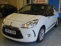 USED 2014 14 CITROEN DS3 1.2 DESIGN 3d  GENUINE VERY LOW MILES