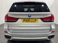 USED 2015 15 BMW X5 3.0 XDRIVE30D M SPORT 5d 255 BHP High Specification , Striking glacier silver , Ivory leather interior