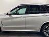 USED 2015 15 BMW X5 3.0 XDRIVE30D M SPORT 5d 255 BHP High Specification , Striking glacier silver , Ivory leather interior