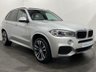 USED 2015 15 BMW X5 3.0 XDRIVE30D M SPORT 5d 255 BHP High Specification , Striking glacier silver , Ivory leather interior