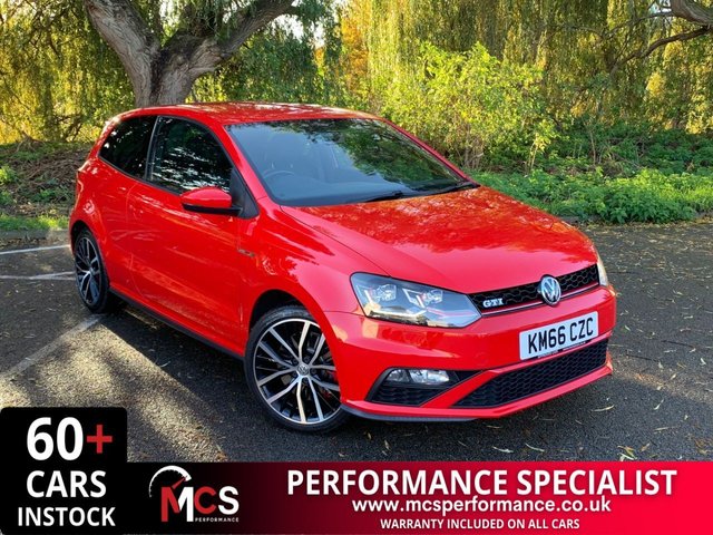 2016 66 VOLKSWAGEN POLO 1.8 GTI 3d 189 BHP FULL VOLKSWAGEN SERVICE HISTORY WITH 7 STAMPS, THERMOSTAT AND WATER PUMP COMPLETE - COMMON FAULT!