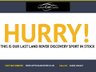 USED 2016 16 LAND ROVER DISCOVERY SPORT 2.0 TD4 SE TECH 5d 180 BHP www.suffolkcarcentre.co.uk - Located at Lowestoft