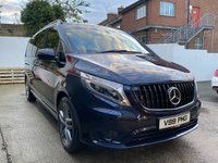 USED 2019 V MERCEDES-BENZ VITO 2.0 119CDI TOURER SELECT L3 5d 188 BHP REAR AEROPLANE SEATS!!