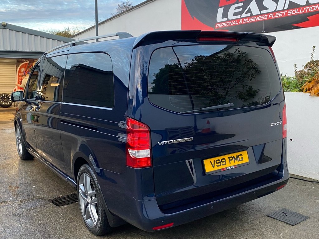 USED 2019 V MERCEDES-BENZ VITO 2.0 119CDI TOURER SELECT L3 5d 188 BHP REAR AEROPLANE SEATS!!