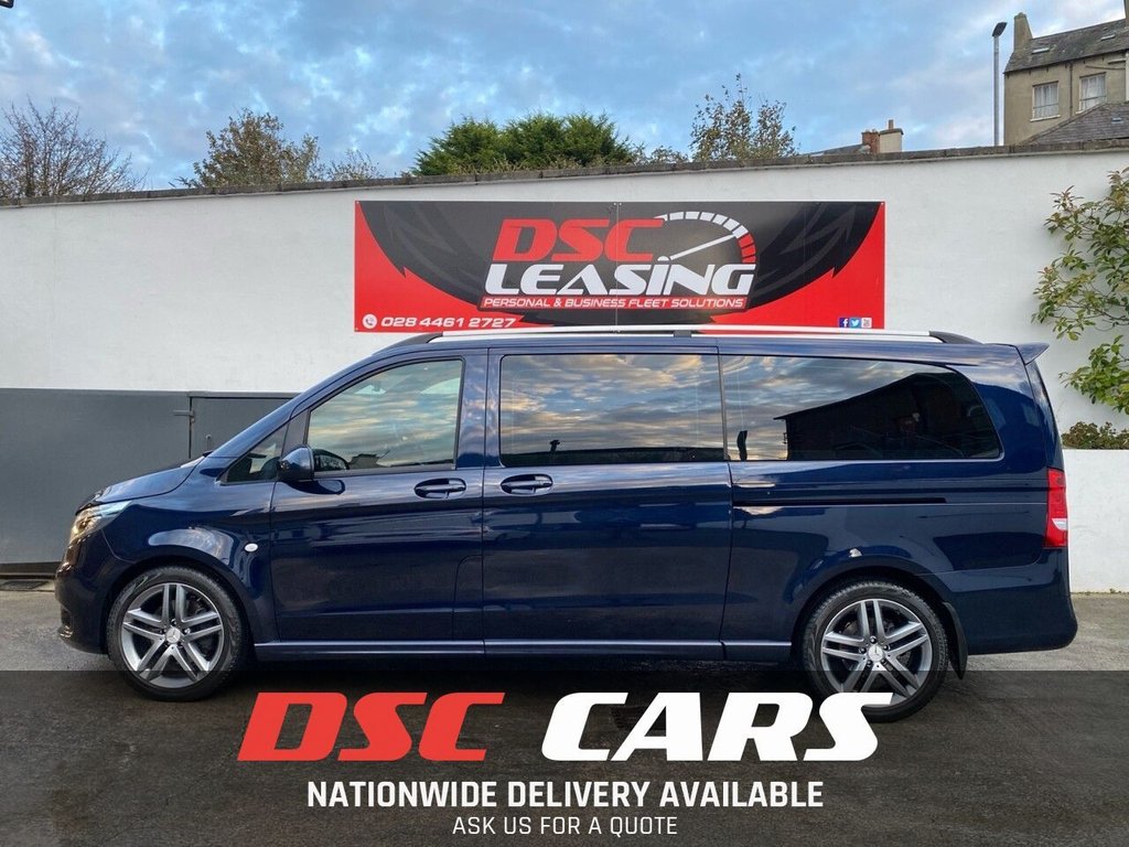 USED 2019 V MERCEDES-BENZ VITO 2.0 119CDI TOURER SELECT L3 5d 188 BHP REAR AEROPLANE SEATS!!