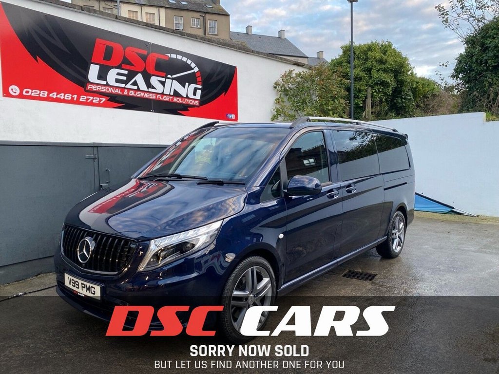 USED 2019 V MERCEDES-BENZ VITO 2.0 119CDI TOURER SELECT L3 5d 188 BHP REAR AEROPLANE SEATS!!