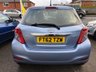USED 2013 62 TOYOTA YARIS 1.3 VVT-I TR 5d 98 BHP IDEAL NEW DRIVER CAR, JUST 34K MILES ON THE CLOCK, BRAND NEW FRONT PADS AND DISCS!!, GOOD SERVICE HISTORY, NEW MOT, TIMING CHAIN RUN ENGINE,  AIR CON, 4 ELECTRIC WINDOWS AND MIRRORS, KEYLESS START / PUSH START IGNITION, MULTI FUNCTION STEERING WHEEL, CD/RADIO, BLUETOOTH PHONE CONNECTIVITY, TRACTION CONTROL, ALLOY WHEELS AND MORE