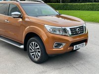 USED 2017 17 NISSAN NAVARA 2.3 DCI TEKNA 4X4 SHR DCB 190 BHP ** NO VAT * STEEL HARD TOP +SAT NAV