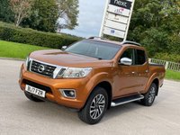 USED 2017 17 NISSAN NAVARA 2.3 DCI TEKNA 4X4 SHR DCB 190 BHP ** NO VAT * STEEL HARD TOP +SAT NAV
