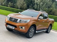 USED 2017 17 NISSAN NAVARA 2.3 DCI TEKNA 4X4 SHR DCB 190 BHP ** NO VAT * STEEL HARD TOP +SAT NAV