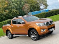 USED 2017 17 NISSAN NAVARA 2.3 DCI TEKNA 4X4 SHR DCB 190 BHP ** NO VAT * STEEL HARD TOP +SAT NAV