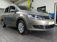 USED 2018 18 VOLKSWAGEN SHARAN 2.0 SE NAV TDI BLUEMOTION TECHNOLOGY 5d 148 BHP 7 SEAT SAT NAV PARKING SENSORS LOW MILEAGE 6 MONTHS GOLD WARRANTY