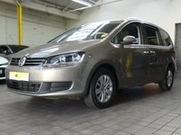 USED 2018 18 VOLKSWAGEN SHARAN 2.0 SE NAV TDI BLUEMOTION TECHNOLOGY 5d 148 BHP 7 SEAT SAT NAV PARKING SENSORS LOW MILEAGE 6 MONTHS GOLD WARRANTY