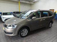 USED 2018 18 VOLKSWAGEN SHARAN 2.0 SE NAV TDI BLUEMOTION TECHNOLOGY 5d 148 BHP 7 SEAT SAT NAV PARKING SENSORS LOW MILEAGE 6 MONTHS GOLD WARRANTY