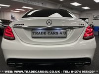 USED 2016 16 MERCEDES-BENZ C 63 AMG PREMIUM 4.0 V8 BITURBO MCT AUTO SPDS 4 DOOR UK DELIVERY FLAT FEE &pound;100*OVER 100 IMAGES ON OUR WEBSITE*BESPOKE FINANCE ARRANGED*PART EXCHANGE WELCOME*ALL VEHICLES HPI CLEAR