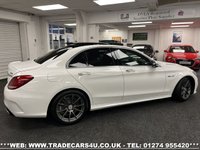 USED 2016 16 MERCEDES-BENZ C 63 AMG PREMIUM 4.0 V8 BITURBO MCT AUTO SPDS 4 DOOR UK DELIVERY FLAT FEE &pound;100*OVER 100 IMAGES ON OUR WEBSITE*BESPOKE FINANCE ARRANGED*PART EXCHANGE WELCOME*ALL VEHICLES HPI CLEAR