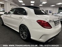 USED 2016 16 MERCEDES-BENZ C 63 AMG PREMIUM 4.0 V8 BITURBO MCT AUTO SPDS 4 DOOR UK DELIVERY FLAT FEE &pound;100*OVER 100 IMAGES ON OUR WEBSITE*BESPOKE FINANCE ARRANGED*PART EXCHANGE WELCOME*ALL VEHICLES HPI CLEAR