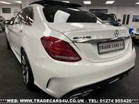 USED 2016 16 MERCEDES-BENZ C 63 AMG PREMIUM 4.0 V8 BITURBO MCT AUTO SPDS 4 DOOR UK DELIVERY FLAT FEE &pound;100*OVER 100 IMAGES ON OUR WEBSITE*BESPOKE FINANCE ARRANGED*PART EXCHANGE WELCOME*ALL VEHICLES HPI CLEAR