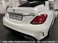 USED 2016 16 MERCEDES-BENZ C 63 AMG PREMIUM 4.0 V8 BITURBO MCT AUTO SPDS 4 DOOR UK DELIVERY FLAT FEE &pound;100*OVER 100 IMAGES ON OUR WEBSITE*BESPOKE FINANCE ARRANGED*PART EXCHANGE WELCOME*ALL VEHICLES HPI CLEAR