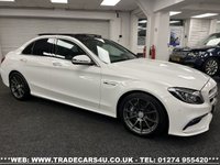 USED 2016 16 MERCEDES-BENZ C 63 AMG PREMIUM 4.0 V8 BITURBO MCT AUTO SPDS 4 DOOR UK DELIVERY FLAT FEE &pound;100*OVER 100 IMAGES ON OUR WEBSITE*BESPOKE FINANCE ARRANGED*PART EXCHANGE WELCOME*ALL VEHICLES HPI CLEAR
