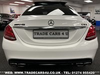 USED 2016 16 MERCEDES-BENZ C 63 AMG PREMIUM 4.0 V8 BITURBO MCT AUTO SPDS 4 DOOR UK DELIVERY FLAT FEE &pound;100*OVER 100 IMAGES ON OUR WEBSITE*BESPOKE FINANCE ARRANGED*PART EXCHANGE WELCOME*ALL VEHICLES HPI CLEAR