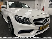 USED 2016 16 MERCEDES-BENZ C 63 AMG PREMIUM 4.0 V8 BITURBO MCT AUTO SPDS 4 DOOR UK DELIVERY FLAT FEE &pound;100*OVER 100 IMAGES ON OUR WEBSITE*BESPOKE FINANCE ARRANGED*PART EXCHANGE WELCOME*ALL VEHICLES HPI CLEAR