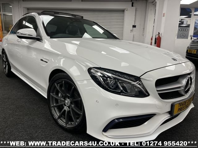 2016 16 Mercedes-Benz C 63 Amg PREMIUM 4.0 V8 BITURBO MCT AUTO SPDS 4 DOOR