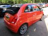 USED 2017 67 FIAT 500C 1.2 ANNIVERSARIO CONVERTIBLE 2d 69 BHP *VERY RARE SPECIAL EDITION* *Ultra Rare Special Edition Fiat 500C 1.2 Anniversario Convertible finished in exclusive Sicilia Orange with Black Hood* Full Service History + Just Serviced, One Previous Owner, NEW MOT, Great fuel economy!
