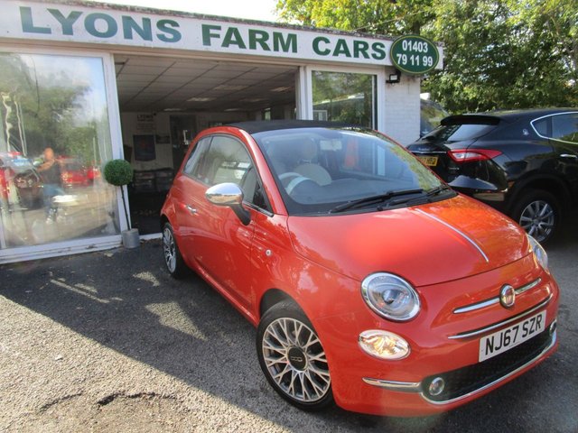 2017 67 Fiat 500c 1.2 ANNIVERSARIO CONVERTIBLE 2d 69 BHP *VERY RARE SPECIAL EDITION*