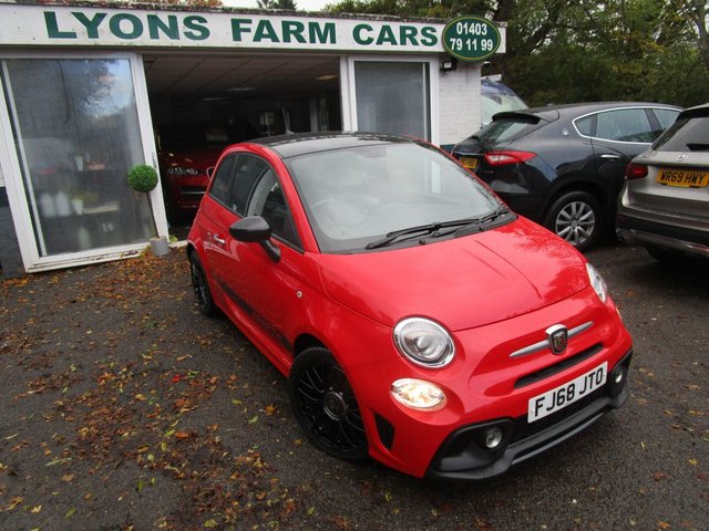 2018 68 Abarth 595 1.4 595 T-JET 3d 145 BHP