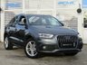 USED 2013 63 AUDI Q3 2.0 TDI S Line 5dr Finished in DAYTONA GREY MET with contrasting Black Part LEATHER trim. This Audi Q3 is a upmarket, premium, compact SUV. It offers plenty of space, Great fun to drive and lots of high tech features. Spec includes 18" Alloys, Part Leather, Sat Nav, Front and Rear Park Sensors, B/Tooth and much more. Serviced at 7505 miles, 12756 miles, 14444 miles, 23628 miles, 30583 miles, 35985 miles (inc Cam Belt and Water Pump), and at 55307 miles on 22/9/2022.