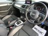 USED 2013 63 AUDI Q3 2.0 TDI S Line 5dr Finished in DAYTONA GREY MET with contrasting Black Part LEATHER trim. This Audi Q3 is a upmarket, premium, compact SUV. It offers plenty of space, Great fun to drive and lots of high tech features. Spec includes 18" Alloys, Part Leather, Sat Nav, Front and Rear Park Sensors, B/Tooth and much more. Serviced at 7505 miles, 12756 miles, 14444 miles, 23628 miles, 30583 miles, 35985 miles (inc Cam Belt and Water Pump), and at 55307 miles on 22/9/2022.