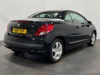 USED 2012 61 PEUGEOT 207 1.6 HDI CC SPORT 2d 112 BHP 41134 Miles Low mileage , Striking Oynx black ,