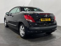 USED 2012 61 PEUGEOT 207 1.6 HDI CC SPORT 2d 112 BHP 41134 Miles Low mileage , Striking Oynx black ,