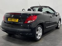 USED 2012 61 PEUGEOT 207 1.6 HDI CC SPORT 2d 112 BHP 41134 Miles Low mileage , Striking Oynx black ,