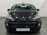 USED 2012 61 PEUGEOT 207 1.6 HDI CC SPORT 2d 112 BHP 41134 Miles Low mileage , Striking Oynx black ,