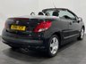 USED 2012 61 PEUGEOT 207 1.6 HDI CC SPORT 2d 112 BHP 41134 Miles Low mileage , Striking Oynx black ,