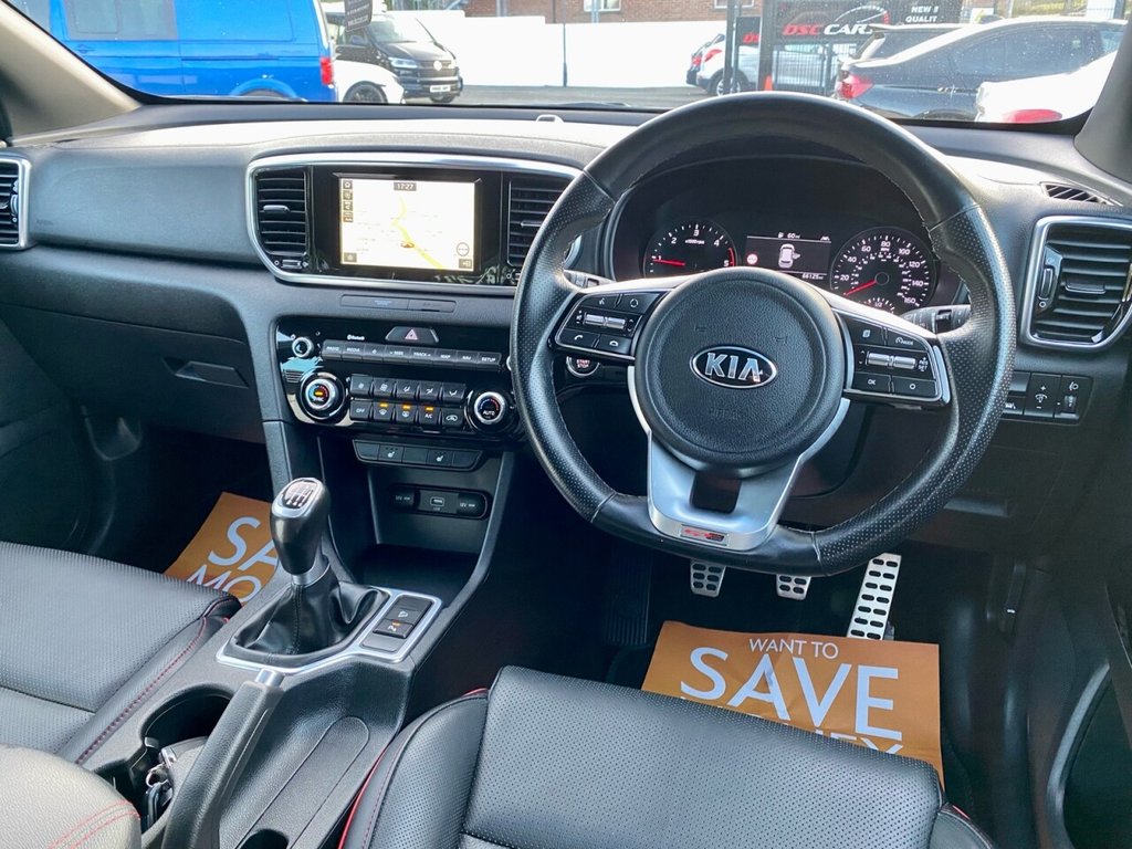USED 2018 68 KIA SPORTAGE 1.6 CRDI GT-LINE ISG 5d 135 BHP FANTASTIC SPEC CAR