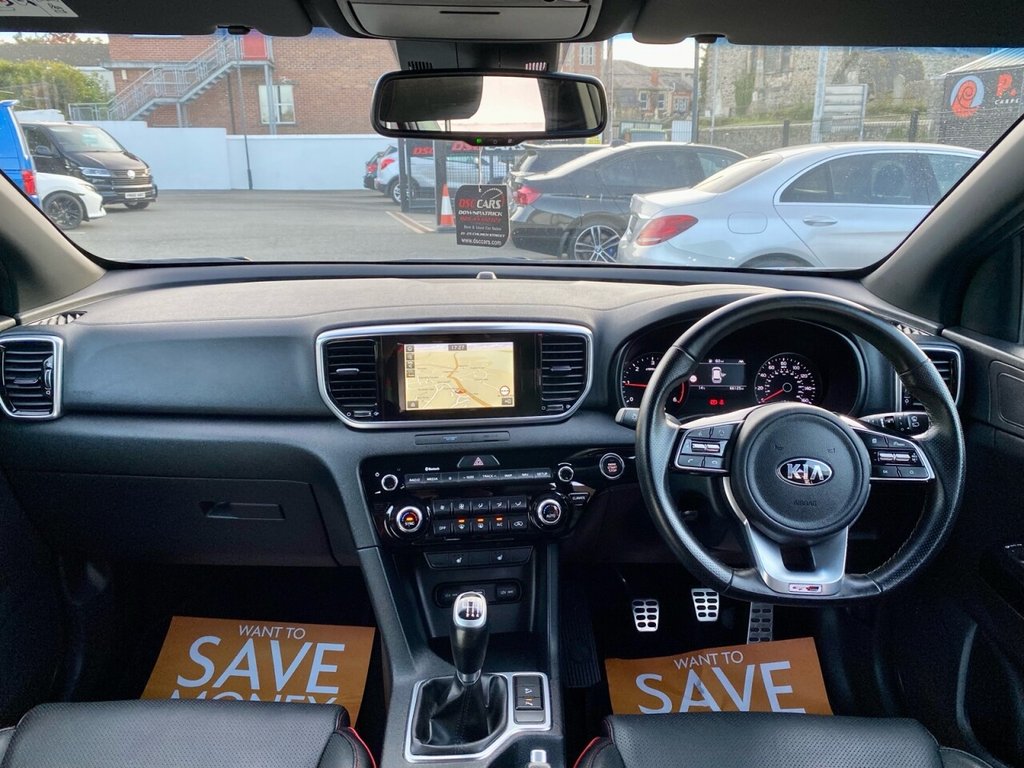 USED 2018 68 KIA SPORTAGE 1.6 CRDI GT-LINE ISG 5d 135 BHP FANTASTIC SPEC CAR