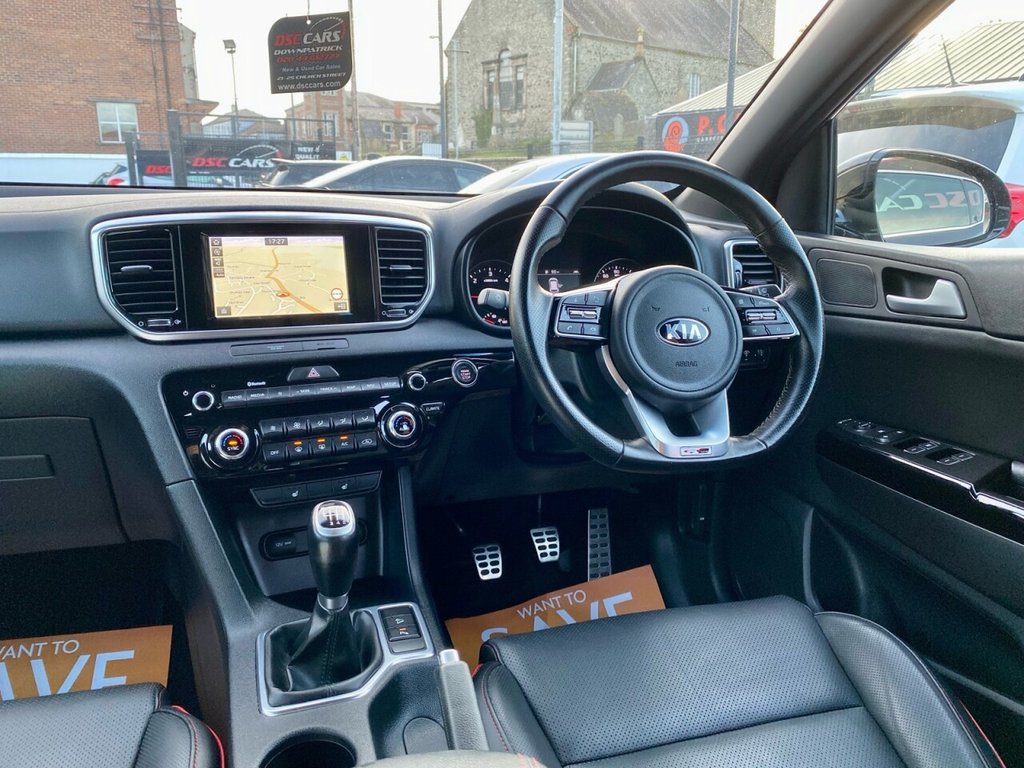 USED 2018 68 KIA SPORTAGE 1.6 CRDI GT-LINE ISG 5d 135 BHP FANTASTIC SPEC CAR