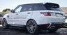 USED 2021 21 LAND ROVER RANGE ROVER SPORT 3.0 HSE SILVER 5d 295 BHP F&R HEATED STS+CREAM LEATHER INT