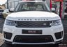 USED 2021 21 LAND ROVER RANGE ROVER SPORT 3.0 HSE SILVER 5d 295 BHP F&R HEATED STS+CREAM LEATHER INT
