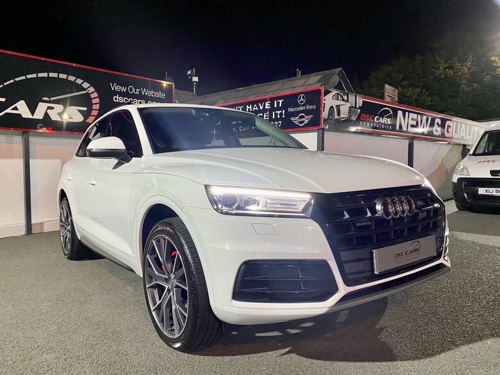USED 2017 08 AUDI Q5 2.0 TDI QUATTRO SPORT 5d 188 BHP DE CHROMES & RED CALIPERS