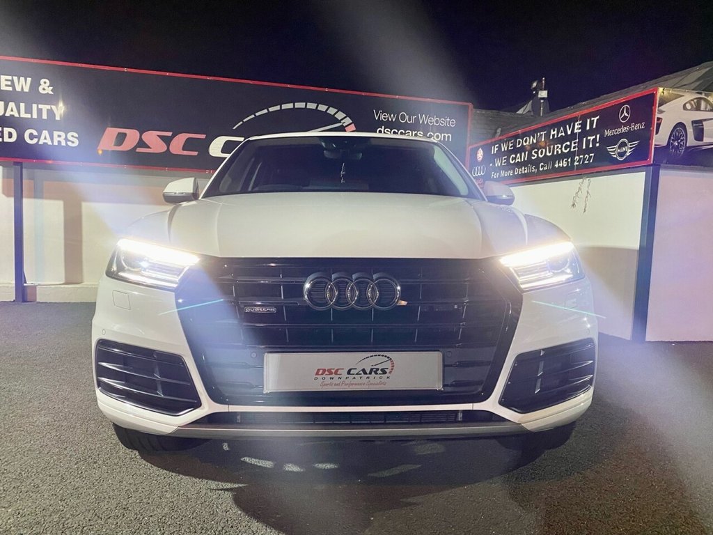 USED 2017 08 AUDI Q5 2.0 TDI QUATTRO SPORT 5d 188 BHP DE CHROMES & RED CALIPERS