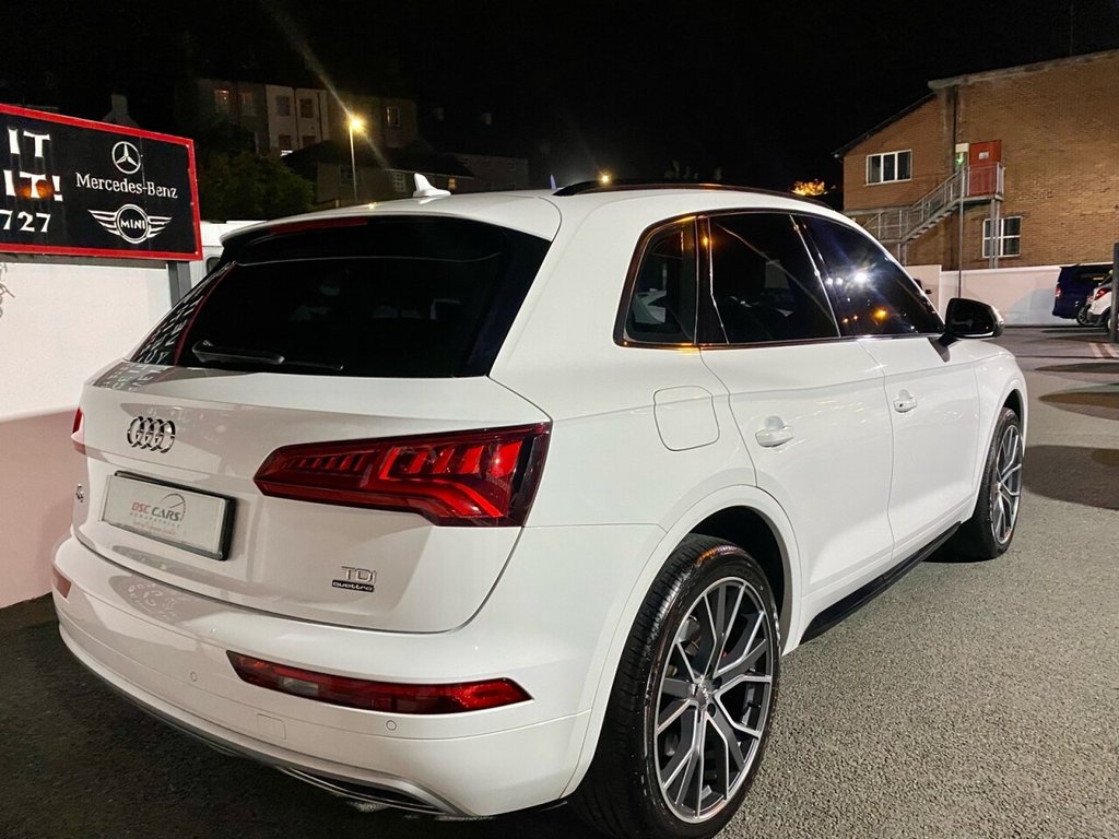 USED 2017 08 AUDI Q5 2.0 TDI QUATTRO SPORT 5d 188 BHP DE CHROMES & RED CALIPERS