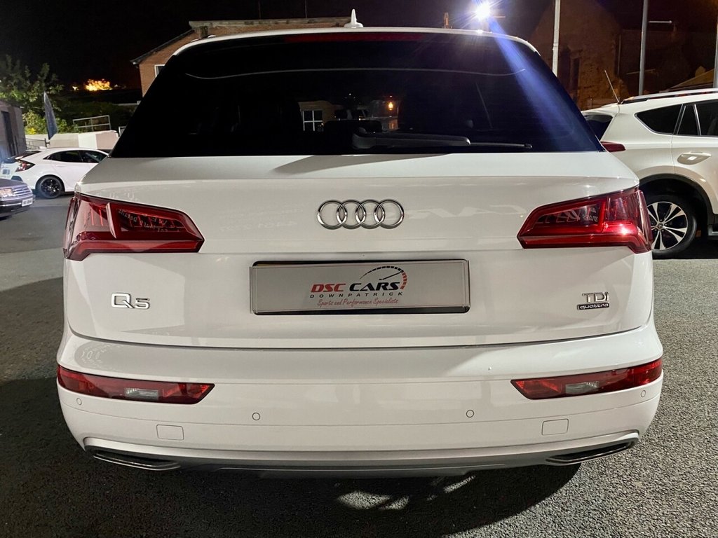 USED 2017 08 AUDI Q5 2.0 TDI QUATTRO SPORT 5d 188 BHP DE CHROMES & RED CALIPERS