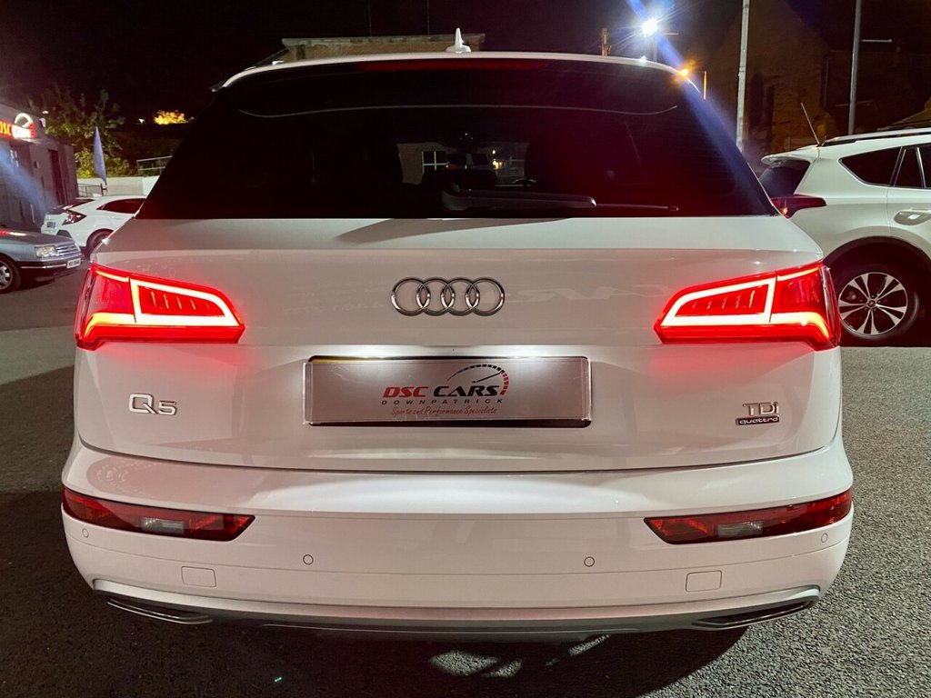 USED 2017 08 AUDI Q5 2.0 TDI QUATTRO SPORT 5d 188 BHP DE CHROMES & RED CALIPERS