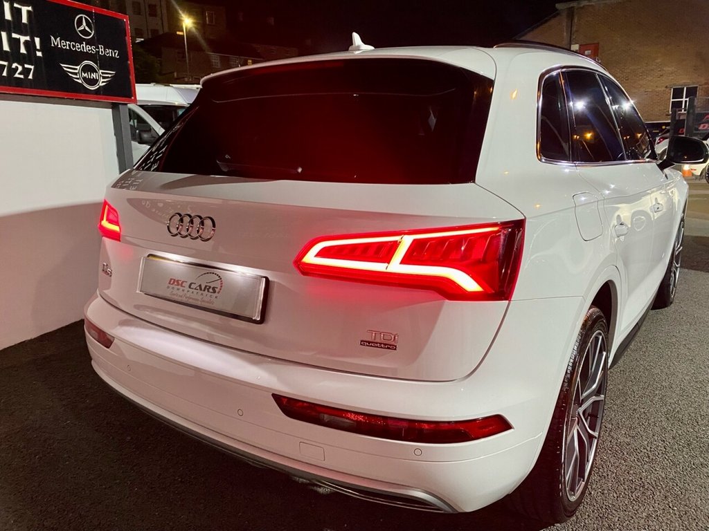 USED 2017 08 AUDI Q5 2.0 TDI QUATTRO SPORT 5d 188 BHP DE CHROMES & RED CALIPERS