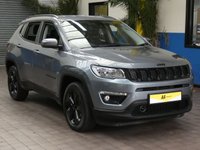 USED 2020 20 JEEP COMPASS 1.4 MULTIAIR II NIGHT EAGLE 5d 138 BHP SAT NAV PART LEATHER HEATED SEATS 1 OWNER 6 MONTHS GOLD WARRANTY